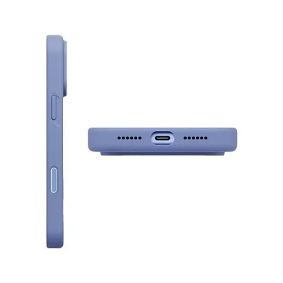 Uniq Hybrid Lino MagSafe Case for iPhone 18 Pro - Pebble Blue